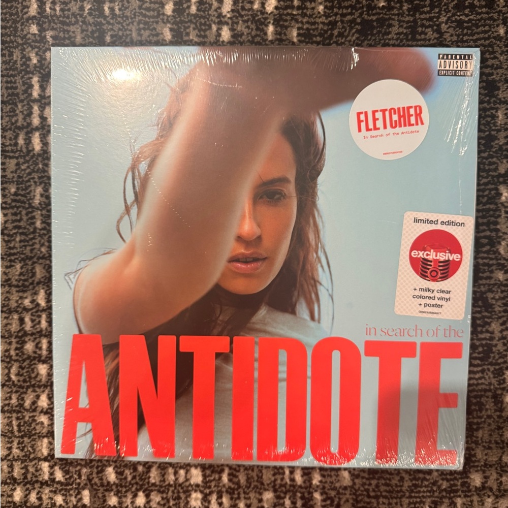 Fletcher ‘In Search of the Antidote’ vinyl NEW Target Exclusive Milky Clear